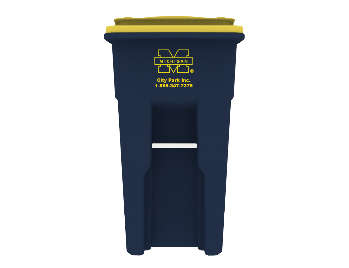 University of Michigan 32-Gallon Roll Out Cart