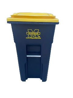 Toter LLC University of Michigan 32-Gallon Roll Out Cart