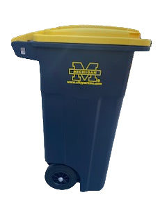 Toter LLC University of Michigan 32-Gallon Roll Out Cart