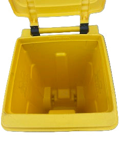Toter LLC University of Michigan 32-Gallon Recycle Cart  Maize Yellow