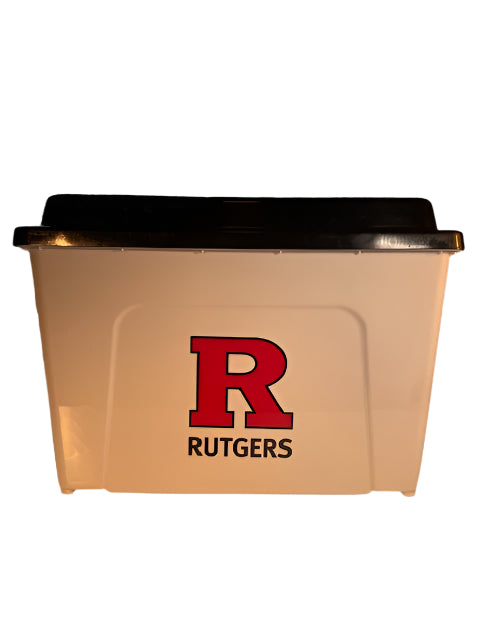 Rutgers University 18 Gallon Tote